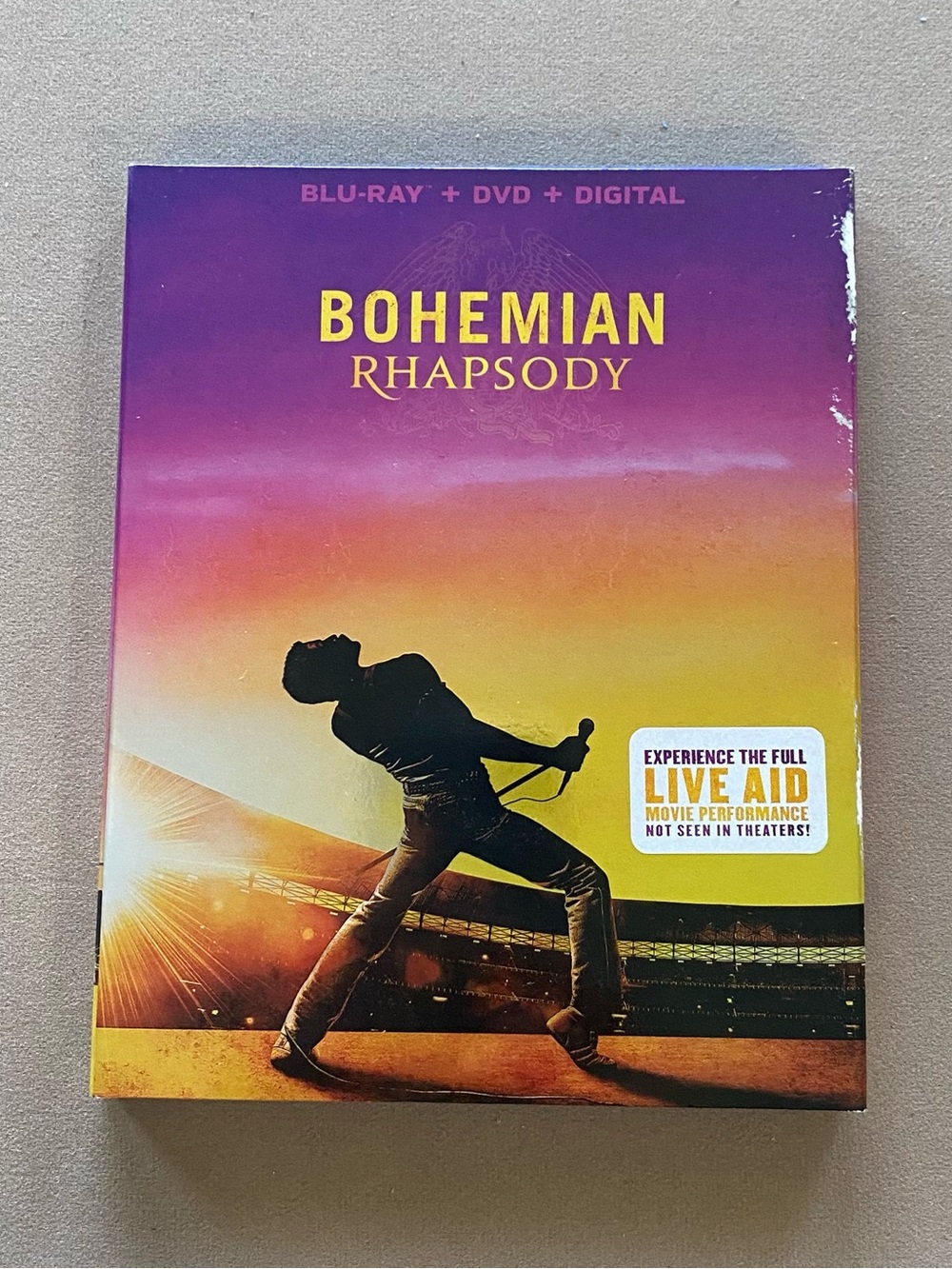 Bohemian Rhapsody Blu-ray + DVD + Digital - original case